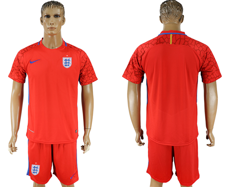 2018 World Cup Men England Home Red Soccer Country Jersey