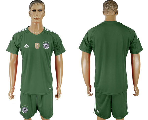 2018 World Cup Men Germany Dack Green Home Soccer Country Jersey