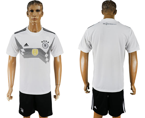 2018 World Cup Men Germany Home Soccer Country Jersey