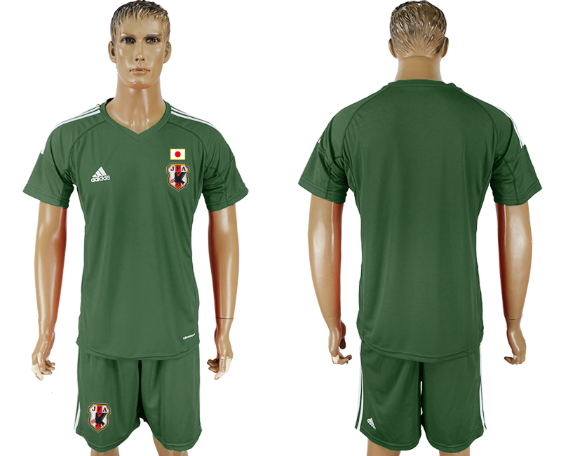 2018 World Cup Men Japan Home Dack Green Soccer Country Jersey