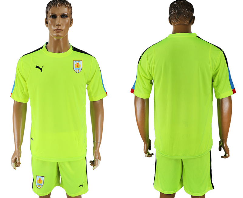 2018 World Cup Men Uruguay Home Soccer Country Jersey
