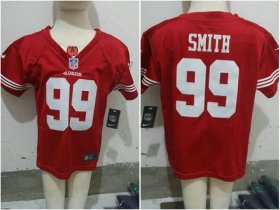 3-6 Years Old Aldon Smith San Francisco 49ers #99 Red Stitched Nike Jersey 3-6 Years Old Aldon Smith San Francisco 49ers #99 Red Stitched Nike Jersey