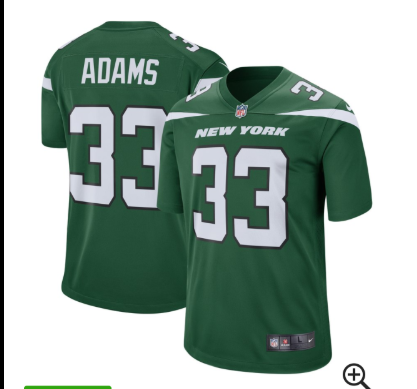 Men's New York Jets Jamal Adams Nike Green Player Game Jersey