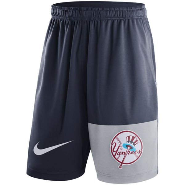 4Men's New York Yankees Nike Navy Cooperstown Collection Dry Fly Shorts