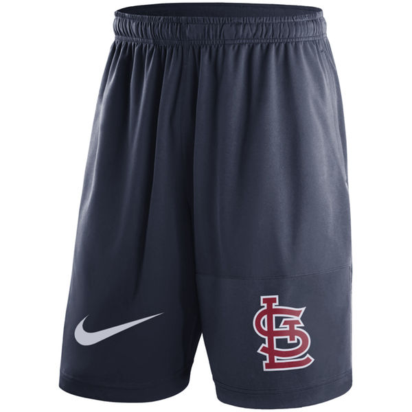 50Men's St. Louis Cardinals Nike Navy Dry Fly Shorts