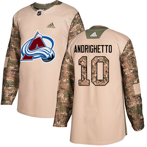 Adidas Avalanche #10 Sven Andrighetto Camo Authentic 2017 Veterans Day Stitched NHL Jersey Adidas Avalanche #10 Sven Andrighetto Camo Authentic 2017 Veterans Day Stitched NHL Jersey