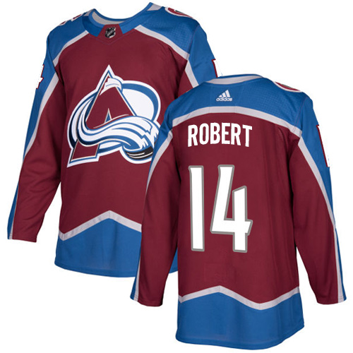 Adidas Avalanche #14 Rene Robert Burgundy Home Authentic Stitched NHL Jersey Adidas Avalanche #14 Rene Robert Burgundy Home Authentic Stitched NHL Jersey