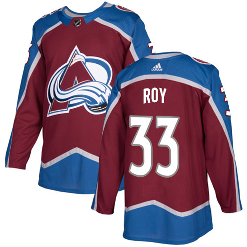Adidas Avalanche #33 Patrick Roy Burgundy Home Authentic Stitched NHL Jersey Adidas Avalanche #33 Patrick Roy Burgundy Home Authentic Stitched NHL Jersey