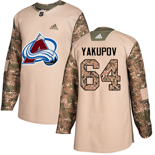 Adidas Avalanche #64 Nail Yakupov Camo Authentic 2017 Veterans Day Stitched NHL Jersey Adidas Avalanche #64 Nail Yakupov Camo Authentic 2017 Veterans Day Stitched NHL Jersey