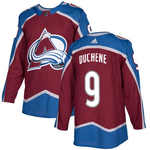 Adidas Avalanche #9 Matt Duchene Burgundy Home Authentic Stitched NHL Jersey Adidas Avalanche #9 Matt Duchene Burgundy Home Authentic Stitched NHL Jersey