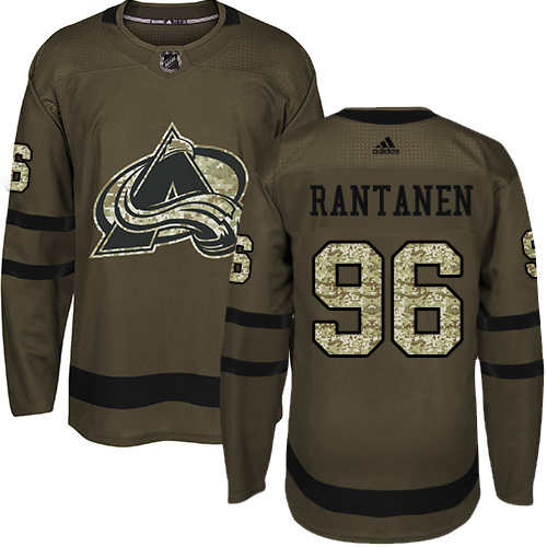 Adidas Avalanche #96 Mikko Rantanen Green Salute to Service Stitched Youth NHL Jersey Adidas Avalanche #96 Mikko Rantanen Green Salute to Service Stitched Youth NHL Jersey