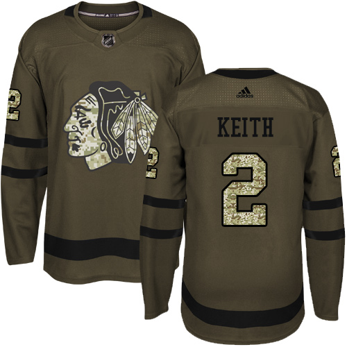 Adidas Blackhawks #2 Duncan Keith Green Salute to Service Stitched Youth NHL Jersey Adidas Blackhawks #2 Duncan Keith Green Salute to Service Stitched Youth NHL Jersey