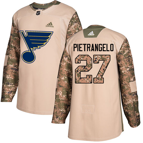 Adidas Blues #27 Alex Pietrangelo Camo Authentic 2017 Veterans Day Stitched NHL Jersey Adidas Blues #27 Alex Pietrangelo Camo Authentic 2017 Veterans Day Stitched NHL Jersey
