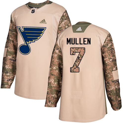 Adidas Blues #7 Joe Mullen Camo Authentic 2017 Veterans Day Stitched NHL Jersey Adidas Blues #7 Joe Mullen Camo Authentic 2017 Veterans Day Stitched NHL Jersey