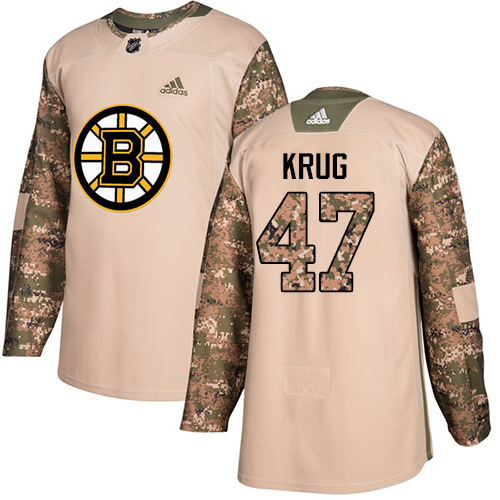 Adidas Bruins #47 Torey Krug Camo Authentic 2017 Veterans Day Stitched NHL Jersey Adidas Bruins #47 Torey Krug Camo Authentic 2017 Veterans Day Stitched NHL Jersey