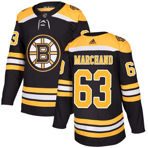 Adidas Bruins #63 Brad Marchand Black Home Authentic Stitched NHL Jersey Adidas Bruins #63 Brad Marchand Black Home Authentic Stitched NHL Jersey