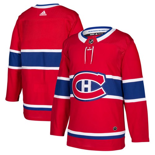 Adidas Canadiens Blank Red Home Authentic Stitched NHL Jersey Adidas Canadiens Blank Red Home Authentic Stitched NHL Jersey