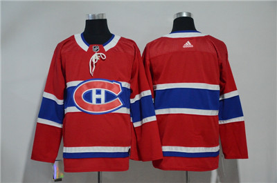 Adidas Canadiens Blank Red Home Authentic Stitched Youth NHL Jersey