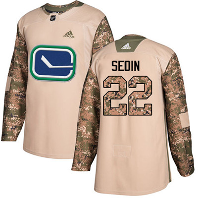 Adidas Canucks #22 Daniel Sedin Camo Authentic 2017 Veterans Day Youth Stitched NHL Jersey Adidas Canucks #22 Daniel Sedin Camo Authentic 2017 Veterans Day Youth Stitched NHL Jersey