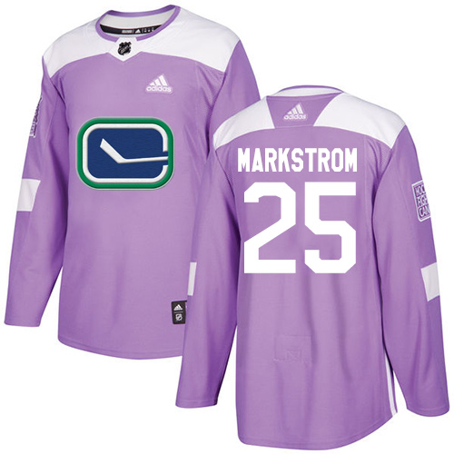 Adidas Canucks #25 Jacob Markstrom Purple Authentic Fights Cancer Youth Stitched NHL Jersey Adidas Canucks #25 Jacob Markstrom Purple Authentic Fights Cancer Youth Stitched NHL Jersey