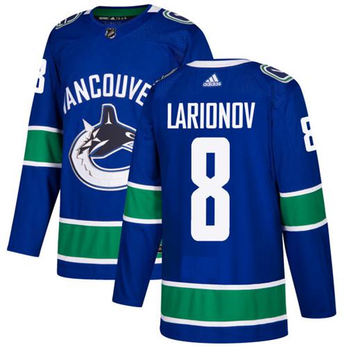 Adidas Canucks #8 Igor Larionov Blue Home Authentic Stitched NHL Jersey Adidas Canucks #8 Igor Larionov Blue Home Authentic Stitched NHL Jersey