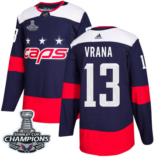 Adidas Capitals #13 Jakub Vrana Navy Authentic 2018 Stadium Series Stanley Cup Final Champions Stitched NHL Jersey Adidas Capitals #13 Jakub Vrana Navy Authentic 2018 Stadium Series Stanley Cup Final Champions Stitched NHL Jersey