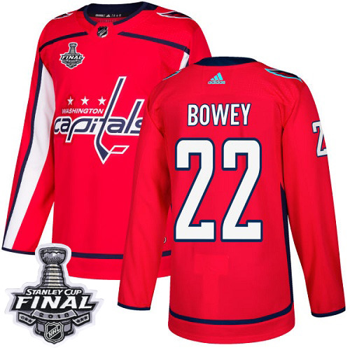 Adidas Capitals #22 Madison Bowey Red Home Authentic 2018 Stanley Cup Final Stitched NHL Jersey Adidas Capitals #22 Madison Bowey Red Home Authentic 2018 Stanley Cup Final Stitched NHL Jersey