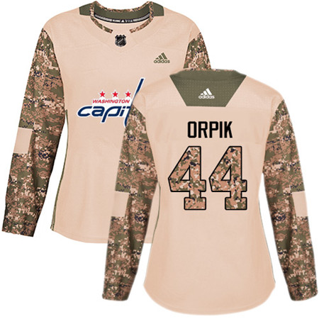 Adidas Capitals #44 Brooks Orpik Camo Authentic 2017 Veterans Day Women's Stitched NHL Jersey Adidas Capitals #44 Brooks Orpik Camo Authentic 2017 Veterans Day Women's Stitched NHL Jersey