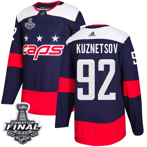 Adidas Capitals #92 Evgeny Kuznetsov Navy Authentic 2018 Stadium Series Stanley Cup Final Stitched NHL Jersey Adidas Capitals #92 Evgeny Kuznetsov Navy Authentic 2018 Stadium Series Stanley Cup Final Stitched NHL Jersey