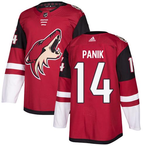 Adidas Coyotes #14 Richard Panik Maroon Home Authentic Stitched NHL Jersey Adidas Coyotes #14 Richard Panik Maroon Home Authentic Stitched NHL Jersey
