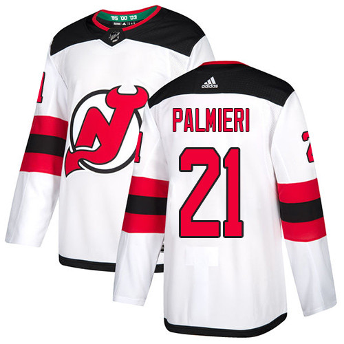 Adidas Devils #21 Kyle Palmieri White Road Authentic Stitched NHL Jersey Adidas Devils #21 Kyle Palmieri White Road Authentic Stitched NHL Jersey
