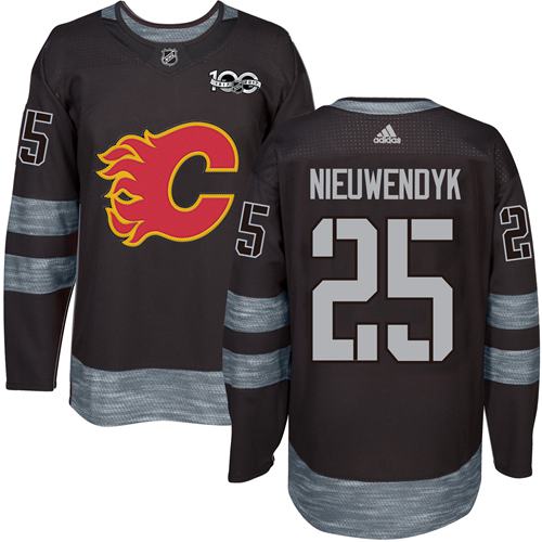 Adidas Flames #25 Joe Nieuwendyk Black 1917-2017 100th Anniversary Stitched NHL Jersey Adidas Flames #25 Joe Nieuwendyk Black 1917-2017 100th Anniversary Stitched NHL Jersey
