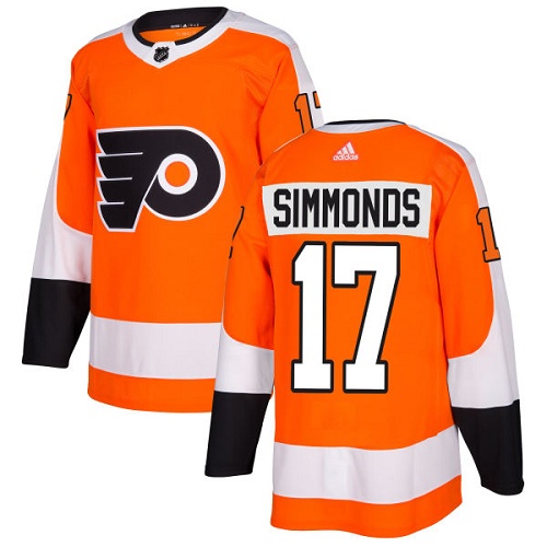 Adidas Flyers #17 Wayne Simmonds Orange Home Authentic Stitched Youth NHL Jersey Adidas Flyers #17 Wayne Simmonds Orange Home Authentic Stitched Youth NHL Jersey