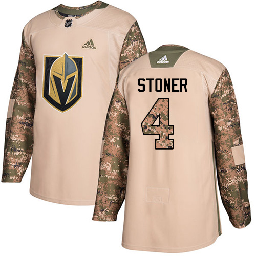 Adidas Golden Knights #4 Clayton Stoner Camo Authentic 2017 Veterans Day Stitched NHL Jersey Adidas Golden Knights #4 Clayton Stoner Camo Authentic 2017 Veterans Day Stitched NHL Jersey