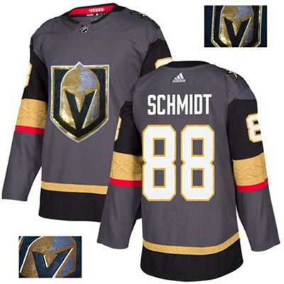 Adidas Golden Knights #88 Nate Schmidt Grey Home Authentic Fashion Gold Stitched NHL Jersey Adidas Golden Knights #88 Nate Schmidt Grey Home Authentic Fashion Gold Stitched NHL Jersey