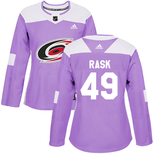 Adidas Hurricanes #49 Victor Rask Purple Authentic Fights Cancer Women's Stitched NHL Jersey Adidas Hurricanes #49 Victor Rask Purple Authentic Fights Cancer Women's Stitched NHL Jersey
