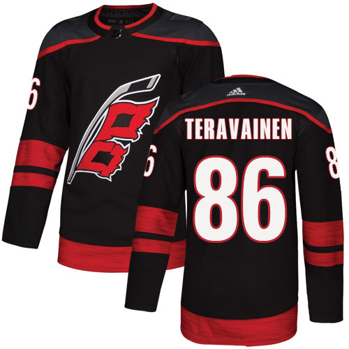 Adidas Hurricanes #86 Teuvo Teravainen Black Alternate Authentic Stitched NHL Jersey Adidas Hurricanes #86 Teuvo Teravainen Black Alternate Authentic Stitched NHL Jersey