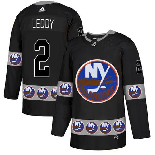 Adidas Islanders #2 Nick Leddy Black Authentic Team Logo Fashion Stitched NHL Jersey Adidas Islanders #2 Nick Leddy Black Authentic Team Logo Fashion Stitched NHL Jersey