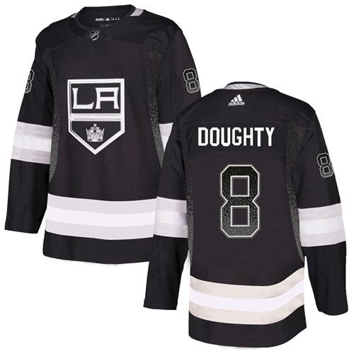 Adidas Kings #8 Drew Doughty Black Home Authentic Drift Fashion Stitched NHL Jersey Adidas Kings #8 Drew Doughty Black Home Authentic Drift Fashion Stitched NHL Jersey