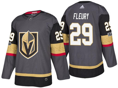 Adidas Knights #29 Marc-Andre Fleury Gray Salute to Service Stitched NHL Jersey