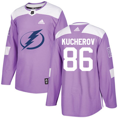 Adidas Lightning #86 Nikita Kucherov Purple Authentic Fights Cancer Stitched Youth NHL Jersey Adidas Lightning #86 Nikita Kucherov Purple Authentic Fights Cancer Stitched Youth NHL Jersey