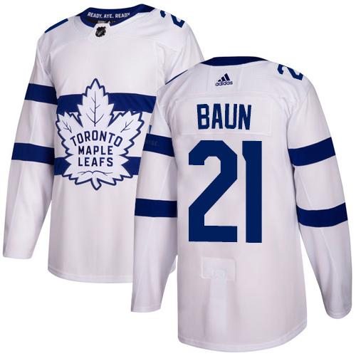 Adidas Maple Leafs #21 Bobby Baun White Authentic 2018 Stadium Series Stitched NHL Jersey Adidas Maple Leafs #21 Bobby Baun White Authentic 2018 Stadium Series Stitched NHL Jersey