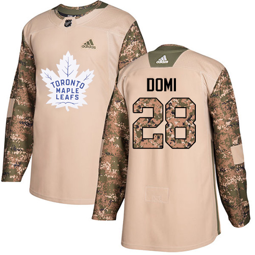 Adidas Maple Leafs #28 Tie Domi Camo Authentic 2017 Veterans Day Stitched NHL Jersey Adidas Maple Leafs #28 Tie Domi Camo Authentic 2017 Veterans Day Stitched NHL Jersey