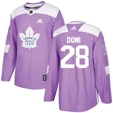 Adidas Maple Leafs #28 Tie Domi Purple Authentic Fights Cancer Stitched NHL Jersey Adidas Maple Leafs #28 Tie Domi Purple Authentic Fights Cancer Stitched NHL Jersey