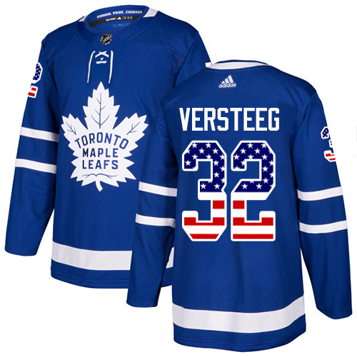 Adidas Maple Leafs #32 Kris Versteeg Blue Home Authentic USA Flag Stitched NHL Jersey Adidas Maple Leafs #32 Kris Versteeg Blue Home Authentic USA Flag Stitched NHL Jersey
