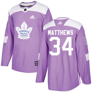 Adidas Maple Leafs #34 Auston Matthews Purple Authentic Fights Cancer Stitched NHL Jersey Adidas Maple Leafs #34 Auston Matthews Purple Authentic Fights Cancer Stitched NHL Jersey