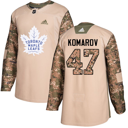Adidas Maple Leafs #47 Leo Komarov Camo Authentic 2017 Veterans Day Stitched NHL Jersey Adidas Maple Leafs #47 Leo Komarov Camo Authentic 2017 Veterans Day Stitched NHL Jersey