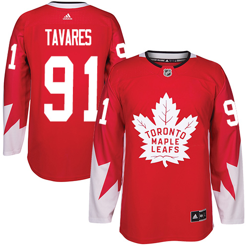 Adidas Maple Leafs #91 John Tavares Red Team Canada Authentic Stitched NHL Jersey Adidas Maple Leafs #91 John Tavares Red Team Canada Authentic Stitched NHL Jersey