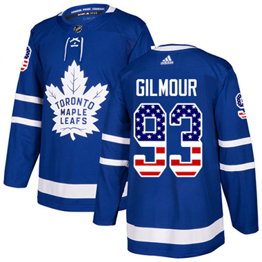 Adidas Maple Leafs #93 Doug Gilmour Blue Home Authentic USA Flag Stitched Youth NHL Jersey Adidas Maple Leafs #93 Doug Gilmour Blue Home Authentic USA Flag Stitched Youth NHL Jersey