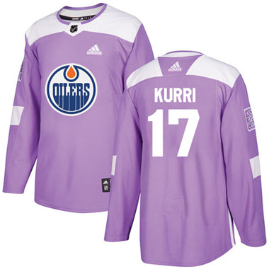 Adidas Oilers #17 Jari Kurri Purple Authentic Fights Cancer Stitched NHL Jersey Adidas Oilers #17 Jari Kurri Purple Authentic Fights Cancer Stitched NHL Jersey